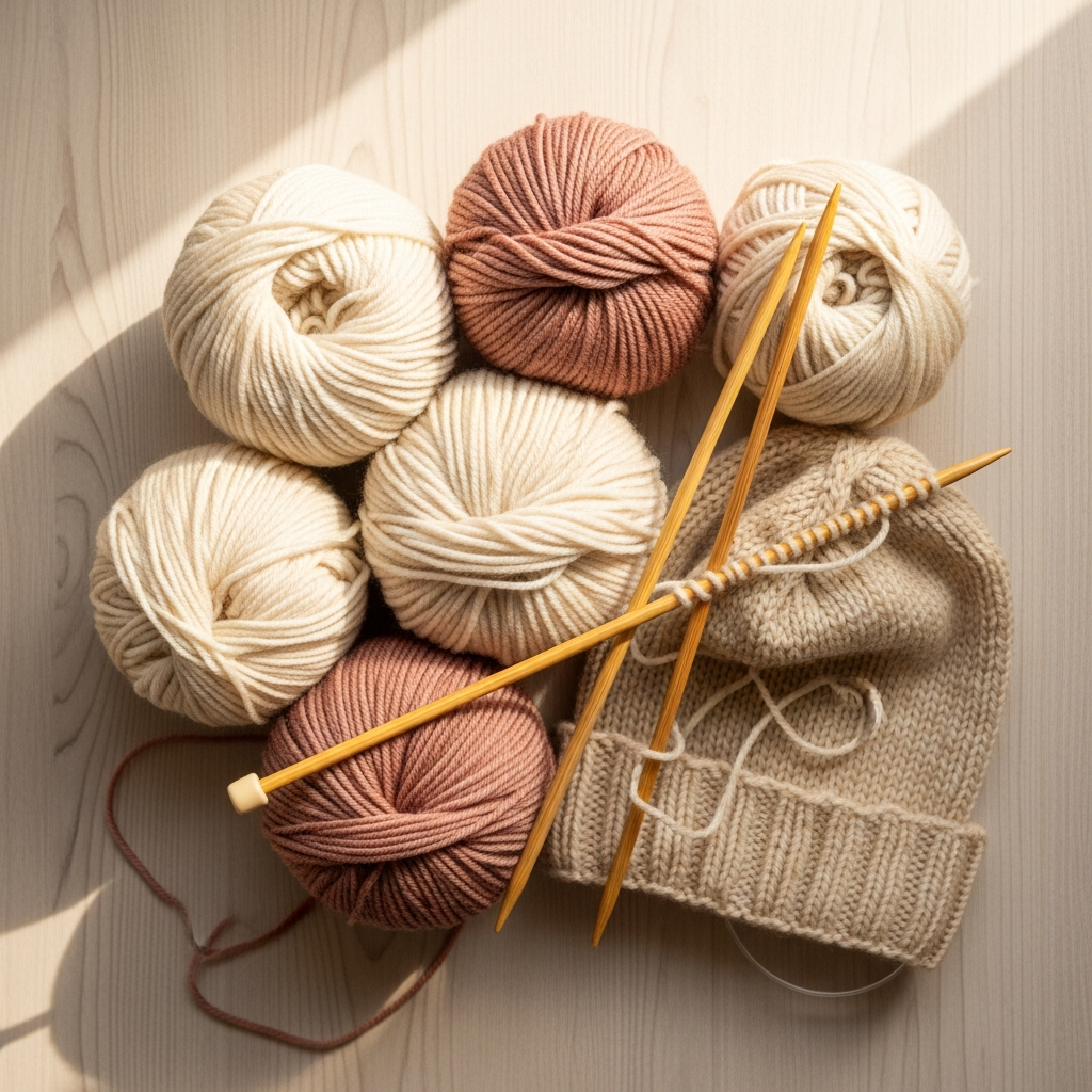 Пряжа и вязание — Hatknit